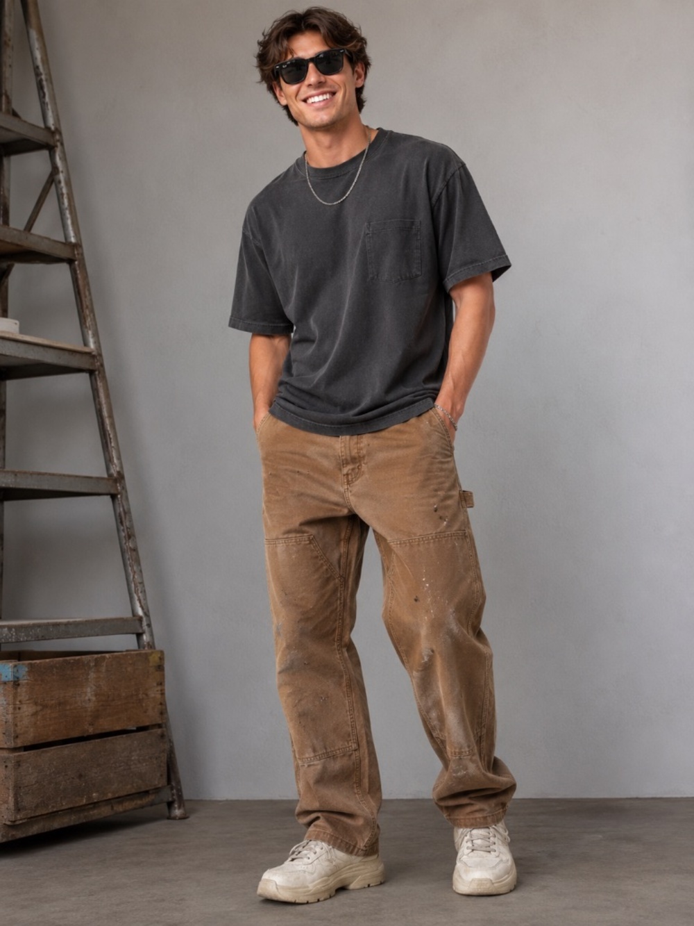 Carhartt Distressed Workwear Pants 32x30 Carpenter Gorpcore Streetwear
